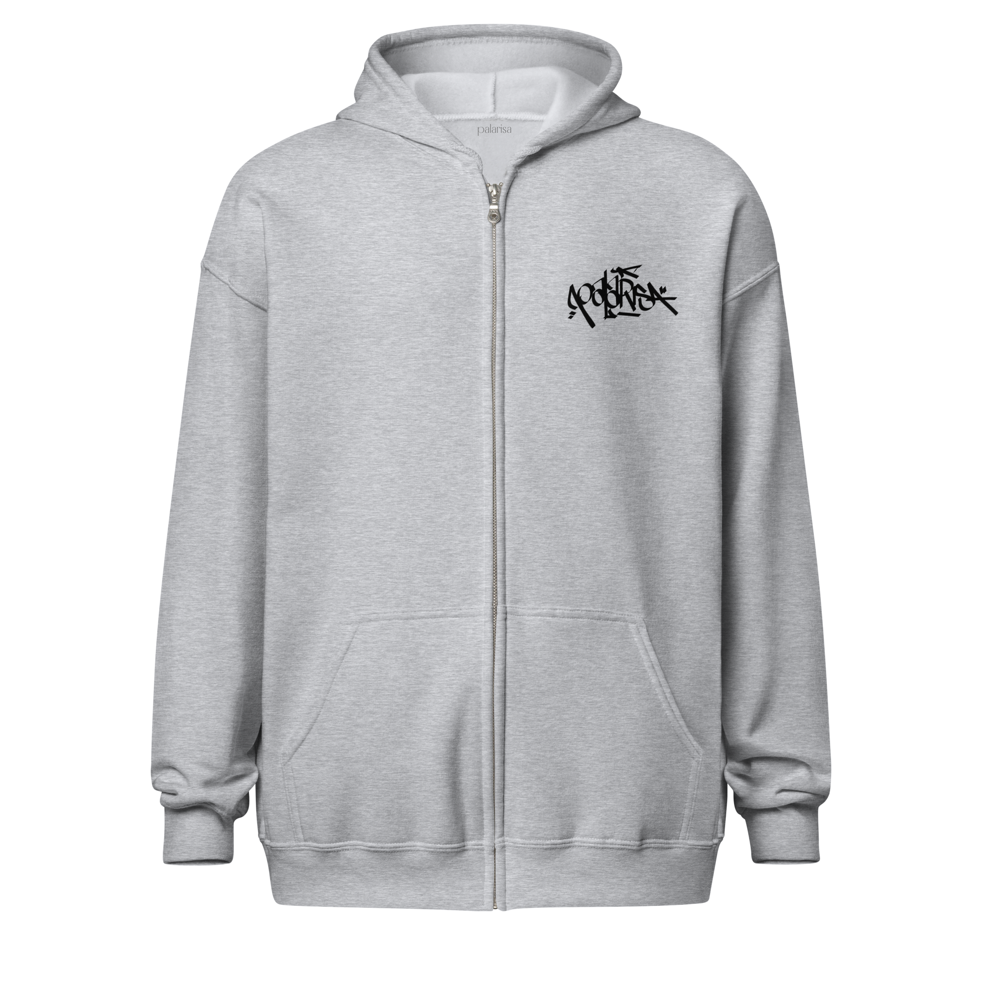 Sudadera tag con cremallera