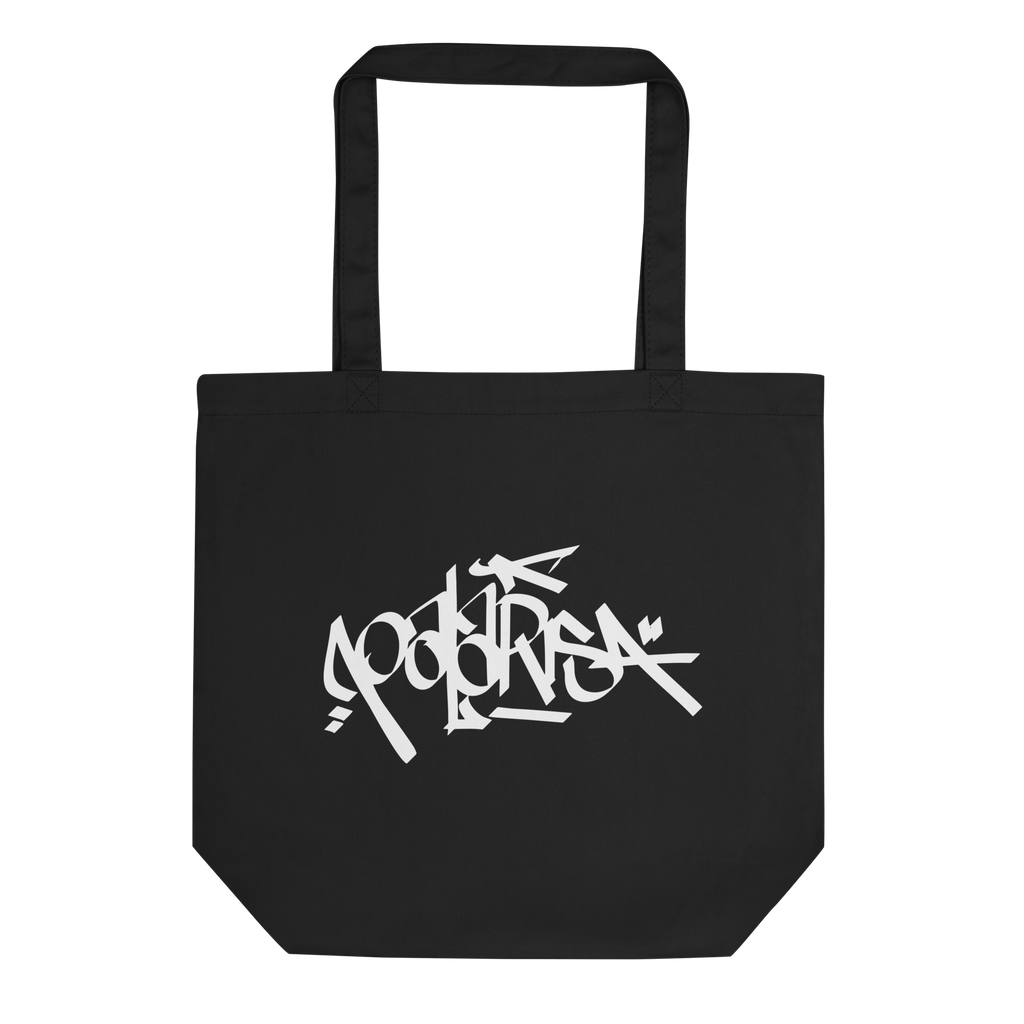 black tote bag